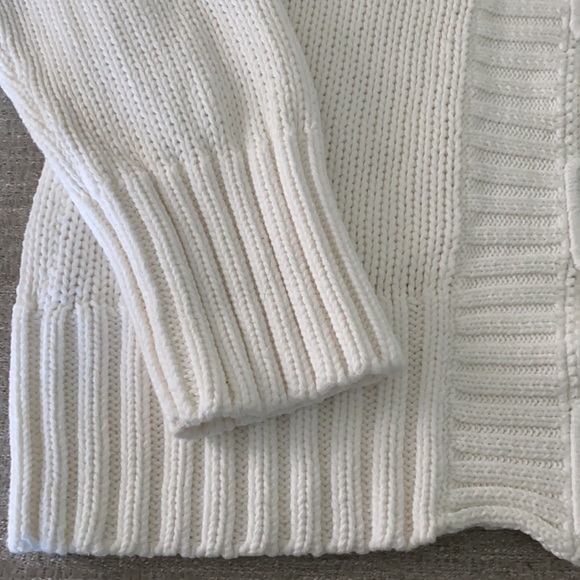 Vintage Chico’s white knit cardigan sweater Size 1 (size Medium/8) - Picture 8 of 12